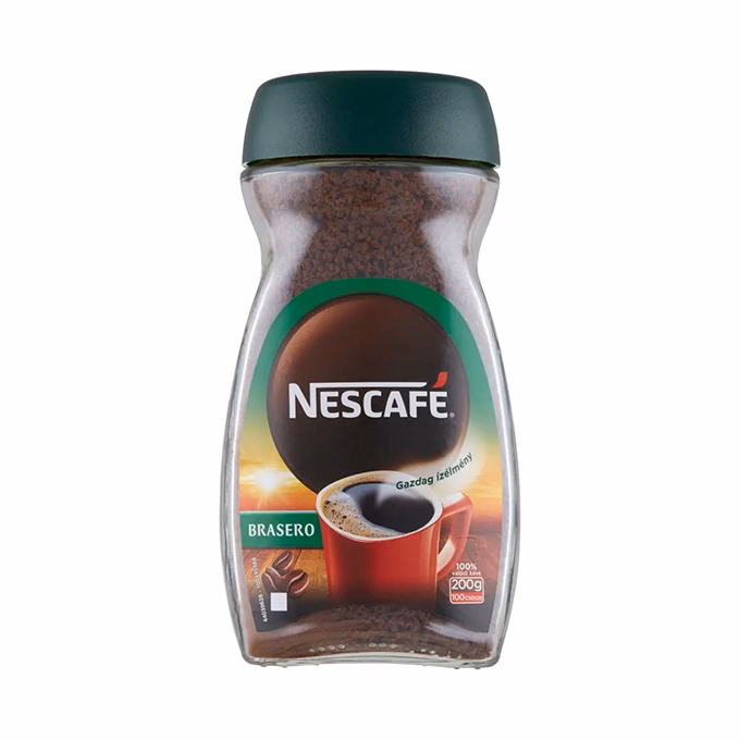 Kávé instant NESCAFÉ Brasero üveges 200 g