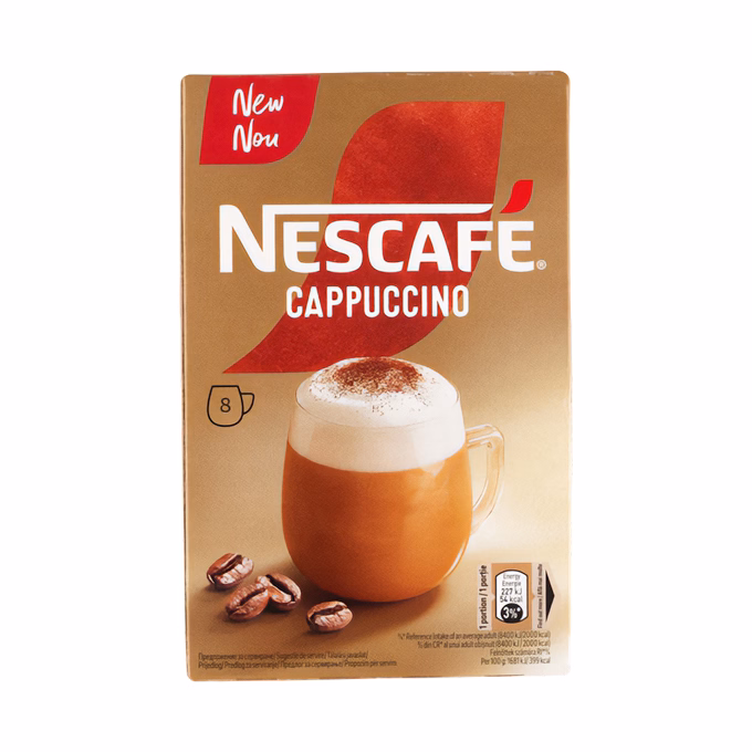 Kávé instant NESCAFE Cappuccino 8x13,5 g