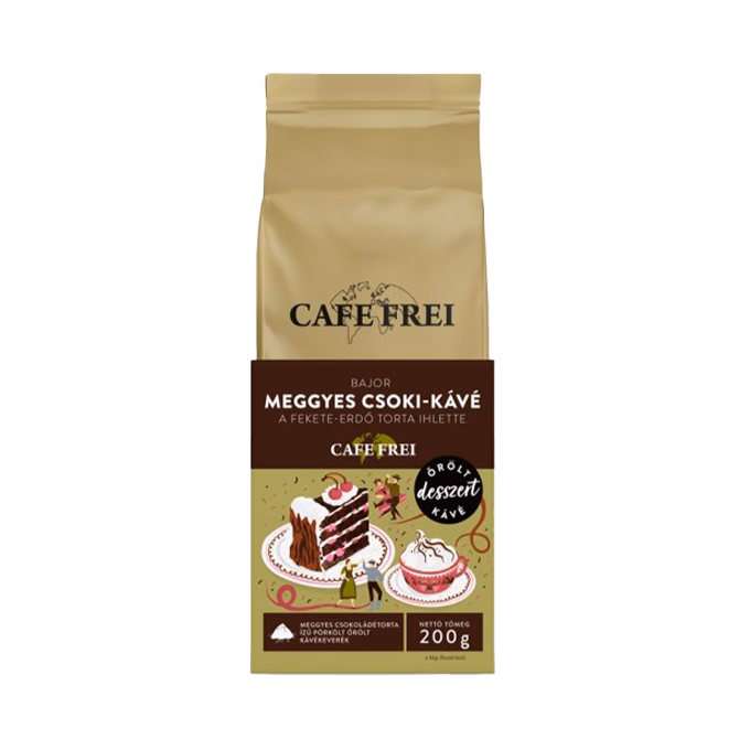 Kávé őrölt CAFE FREI Bajor Meggyes csoki 200 g