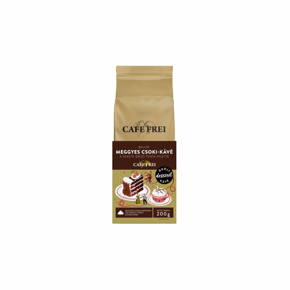 Kávé őrölt CAFE FREI Bajor Meggyes csoki 200 g
