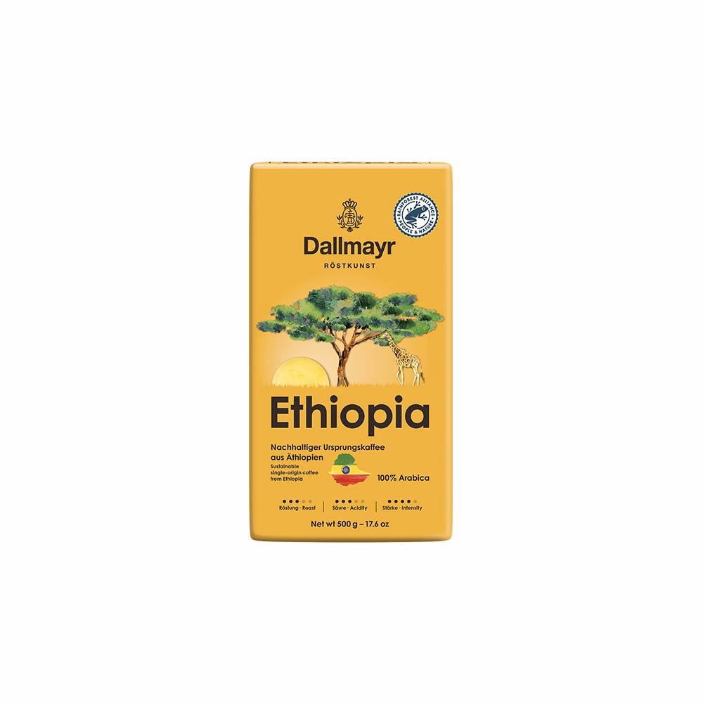 Kávé őrölt DALLMAYR Ethiopia 100% arabica 500 g