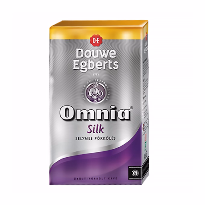 Kávé őrölt DOUWE EGBERTS Omnia Silk 1 kg