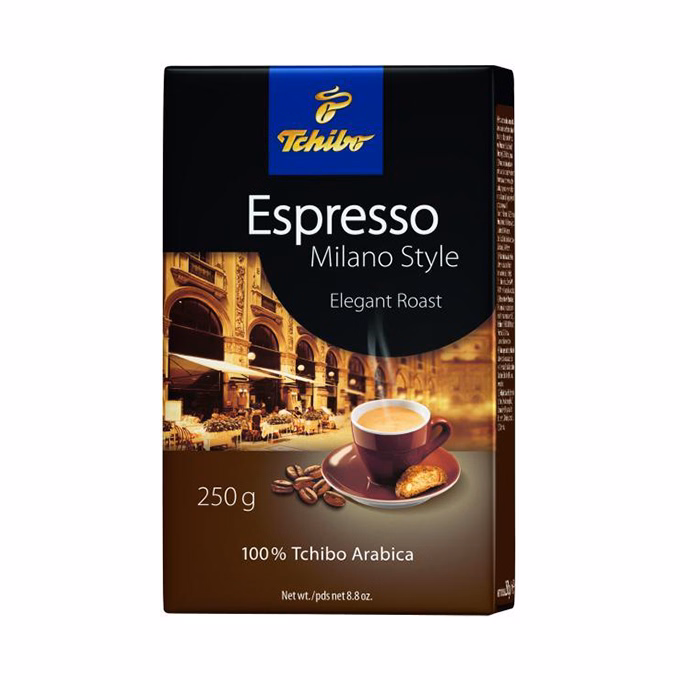 Kávé őrölt TCHIBO Espresso Milano 250 g