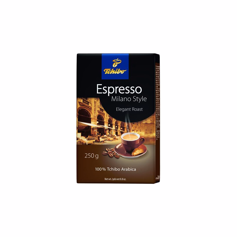 Kávé őrölt TCHIBO Espresso Milano 250 g