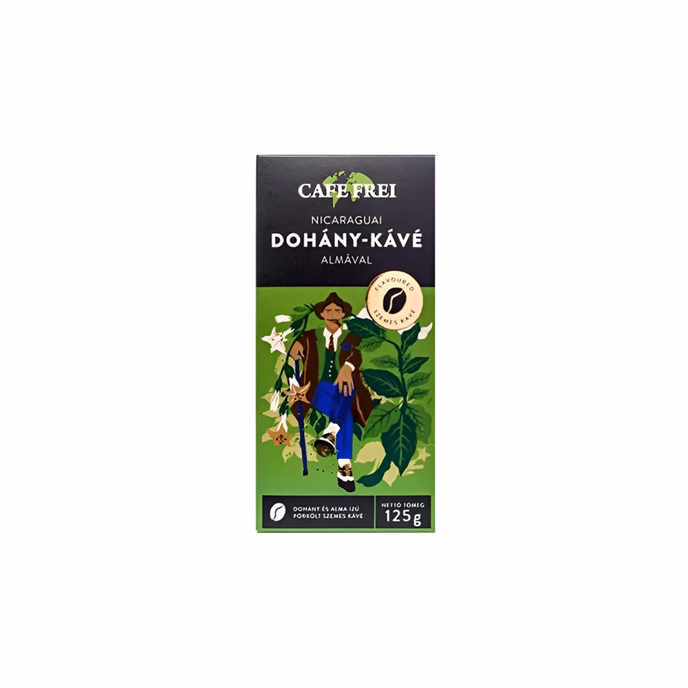 Kávé szemes CAFE FREI Nicaraguai Dohánykávé 125 g