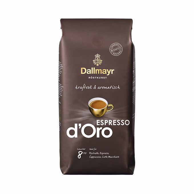 Kávé szemes DALLMAYR Espresso d`Oro 1 kg