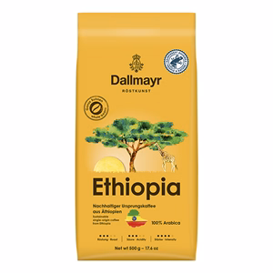 Kávé szemes DALLMAYR Ethiopia 100% arabica 500 g