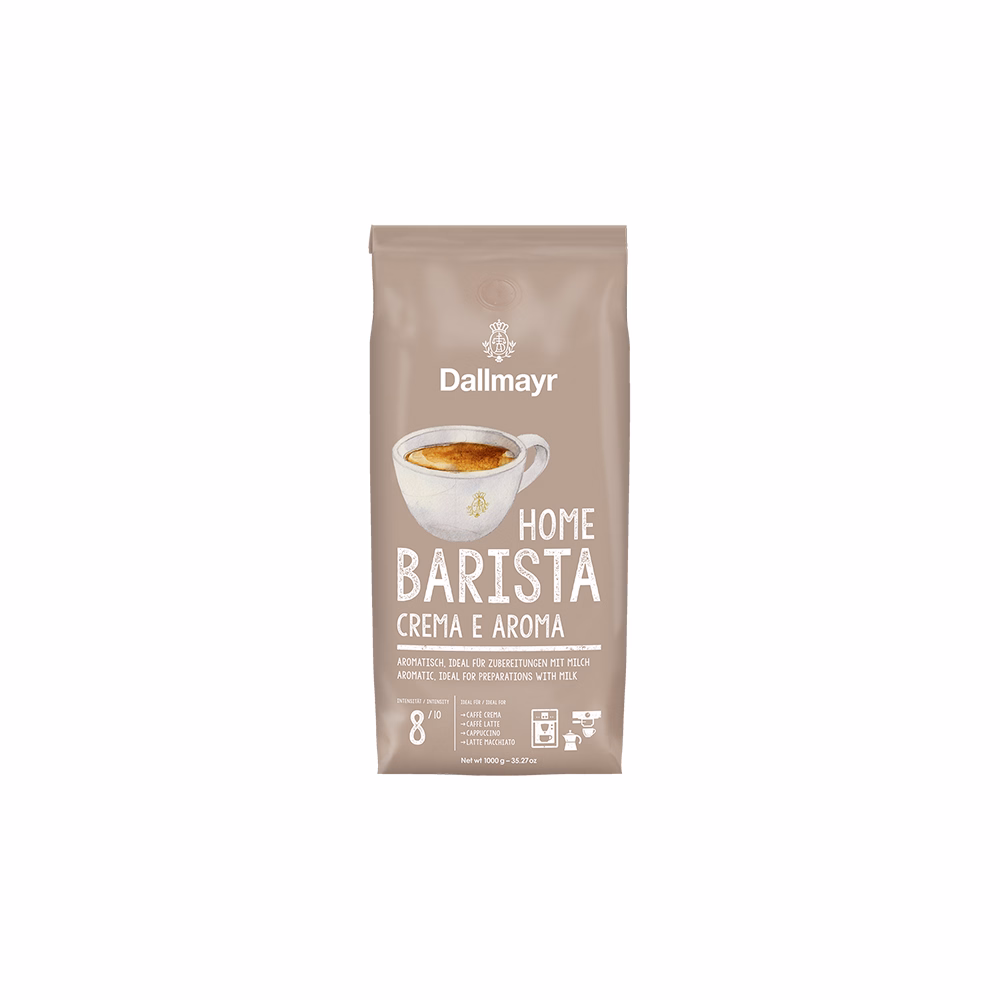 Kávé szemes DALLMAYR Home Barista Caffé Crema E aroma 1 kg