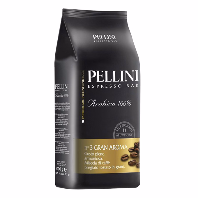 Kávé szemes PELLINI n°3 Gran Aroma 1 kg