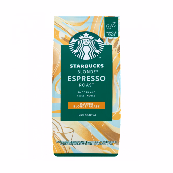 Kávé szemes STARBUCKS Blonde Espresso Roast 200 g