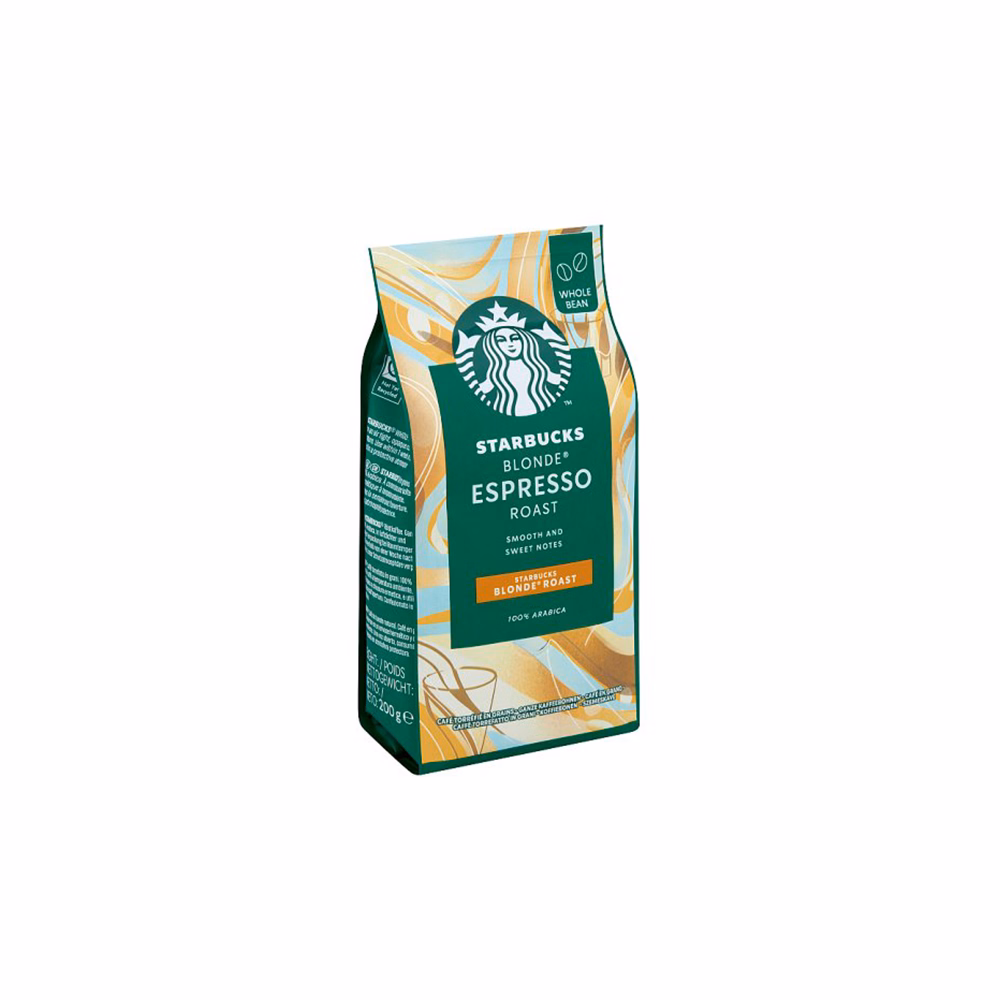 Kávé szemes STARBUCKS Blonde Espresso Roast 200 g
