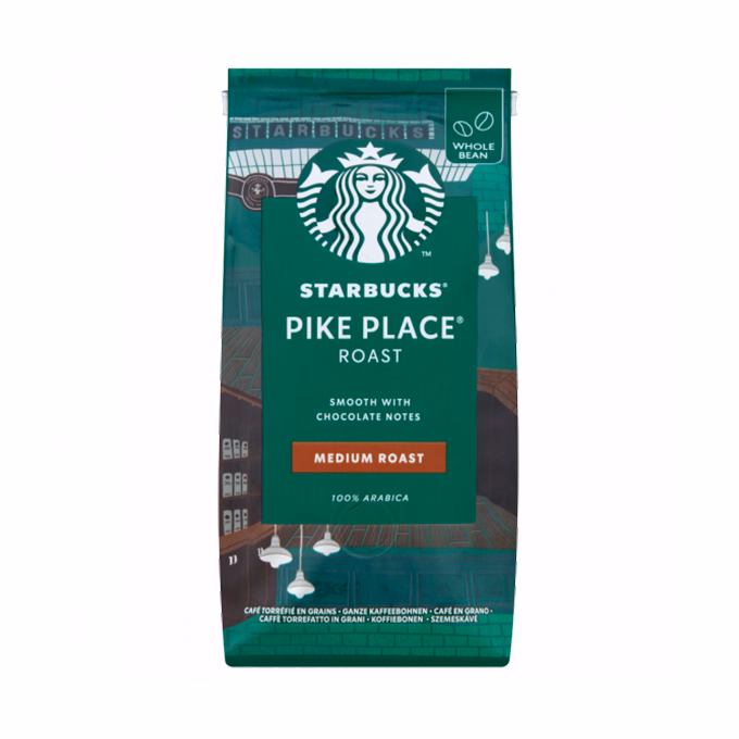 Kávé szemes STARBUCKS Pike Place Roast 200 g