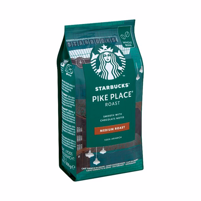 Kávé szemes STARBUCKS Pike Place Roast 200 g