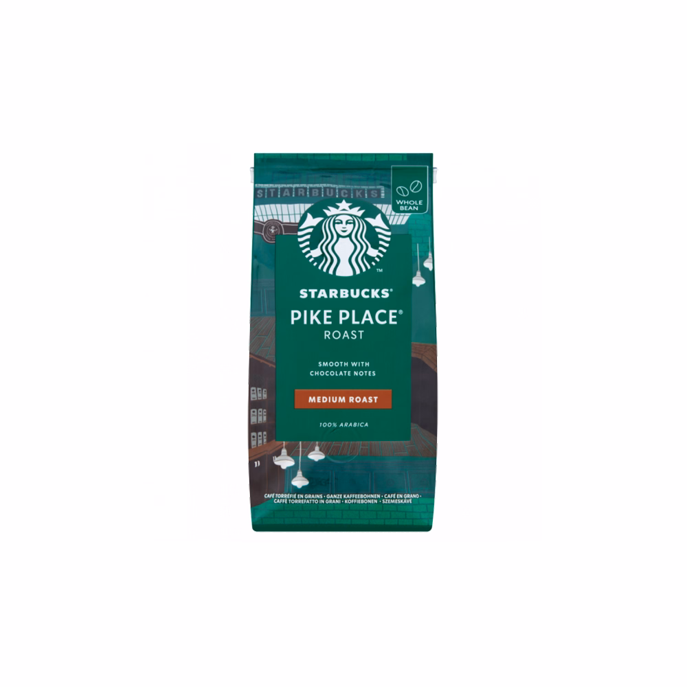 Kávé szemes STARBUCKS Pike Place Roast 200 g