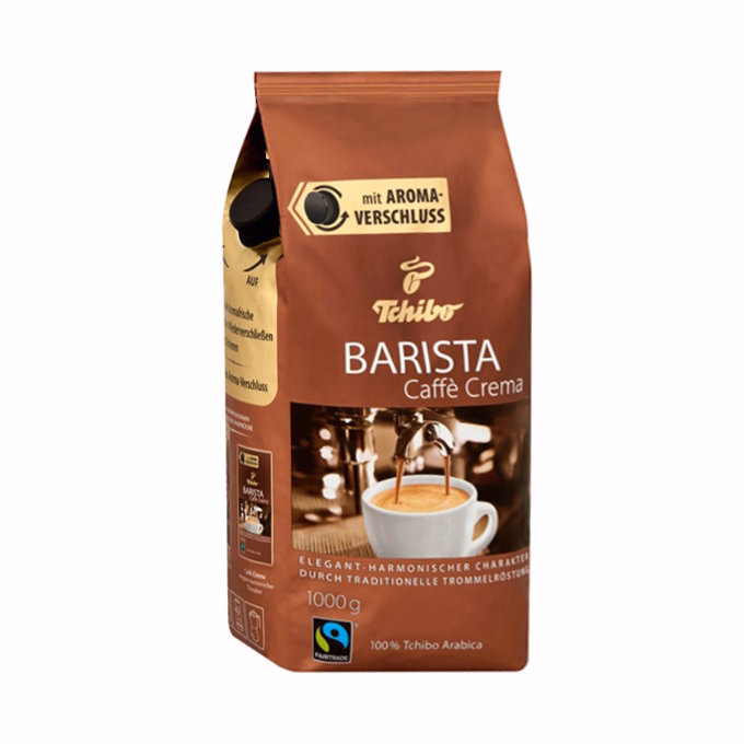 Kávé szemes TCHIBO Barista Caffe Crema 1 kg