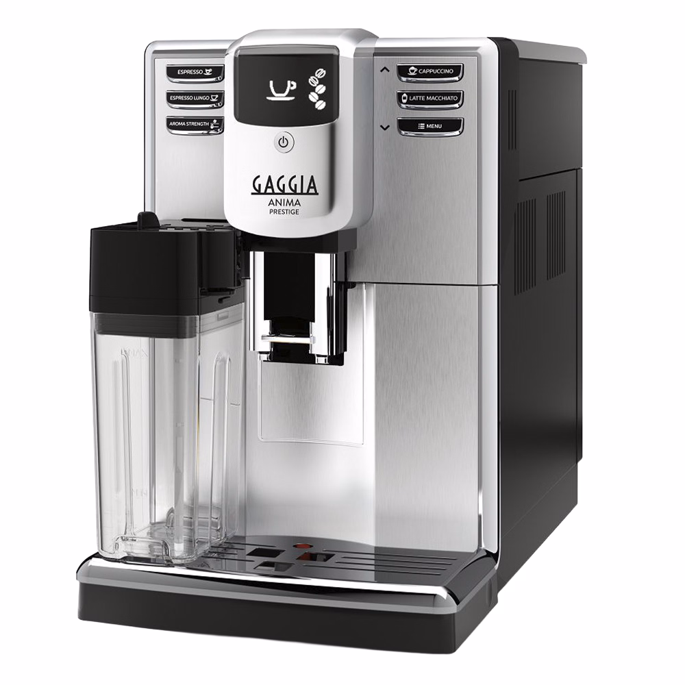 Kávéfőző automata GAGGIA Amina Prestige őrölt és szemes kávéhoz, teához