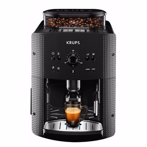 Kávéfőző automata KRUPS EA810870 2 személyes 15 bar fekete