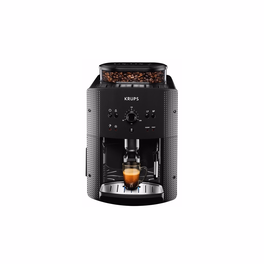 Kávéfőző automata KRUPS EA810870 2 személyes 15 bar fekete