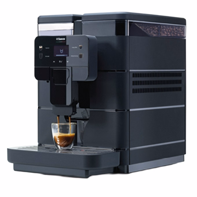 Kávéfőző automata SAECO Royal Black 2020-as modell szemes kávéhoz