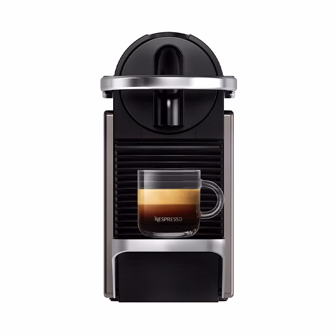 Kávéfőző kapszulás PIXIE EN127.S 19 bar Nespresso titán