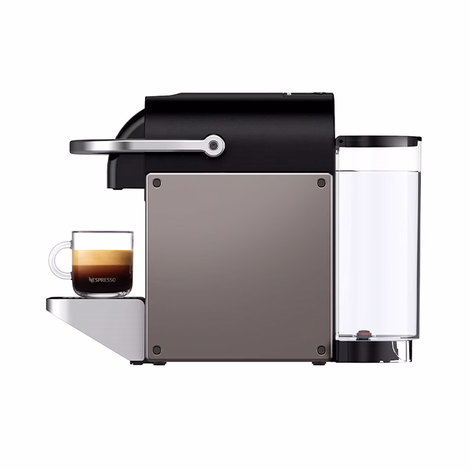 Kávéfőző kapszulás PIXIE EN127.S 19 bar Nespresso titán