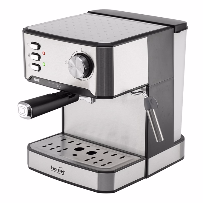 Kávéfőző karos HOME HGPR15 15 bar INOX