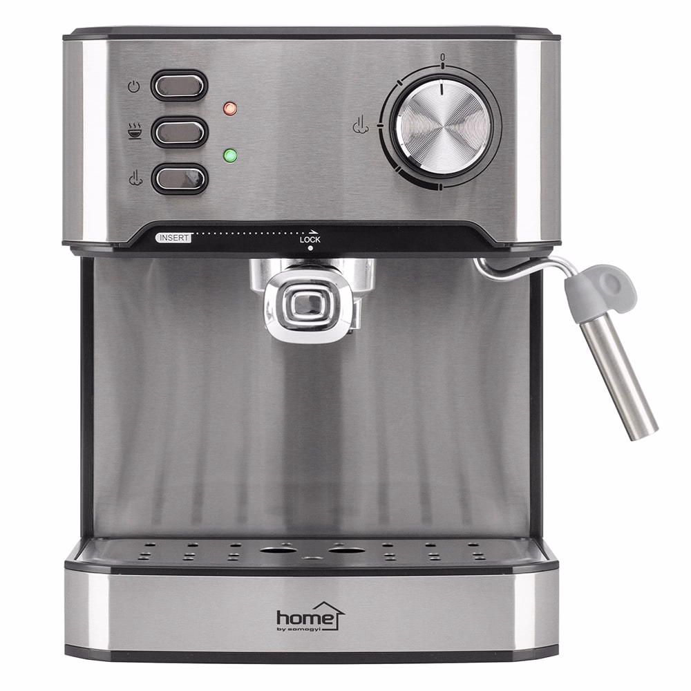 Kávéfőző karos HOME HGPR15 15 bar INOX