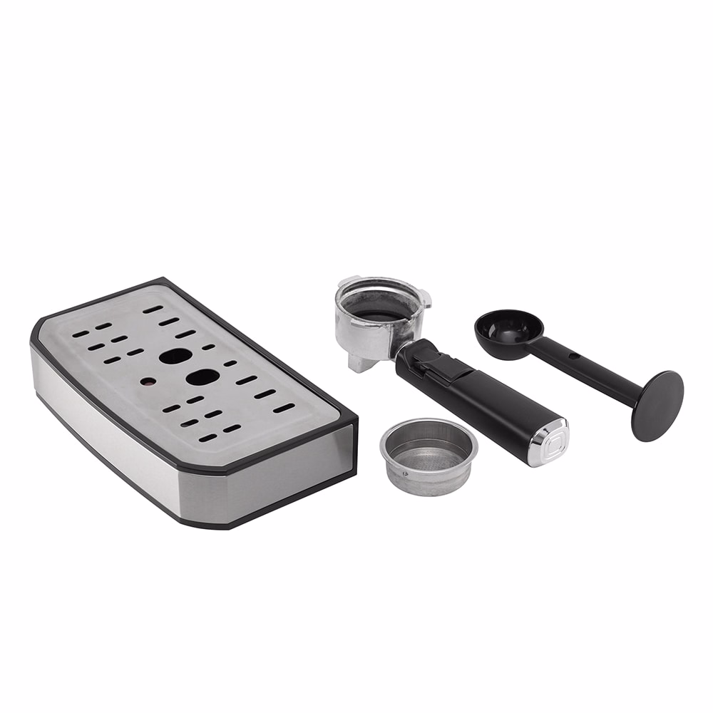 Kávéfőző karos HOME HGPR15 15 bar INOX