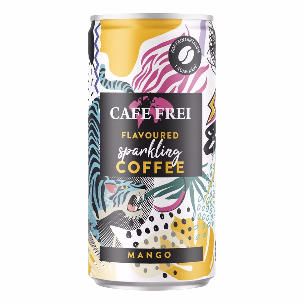 Kávéital szénsavas CAFE FREI Mango 200 ml DRS