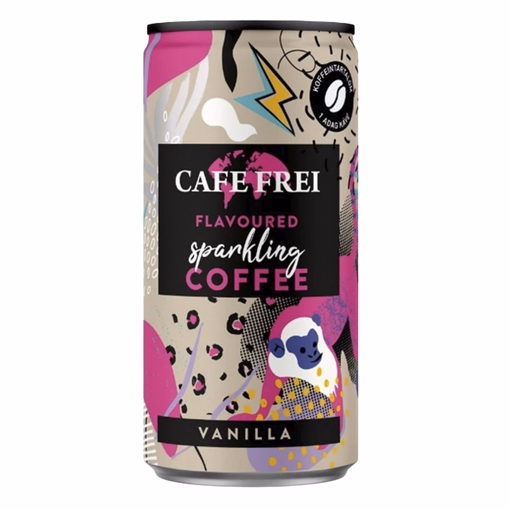 Kávéital szénsavas CAFE FREI Vanília 200 ml DRS