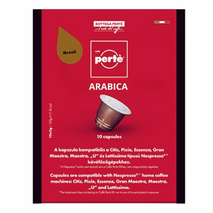 Kávékapszula CAFFÉ PERTÉ Brazil 100% arabica 10 darab/doboz