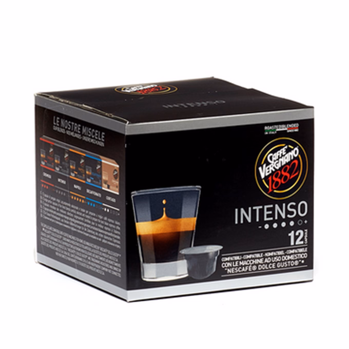 Kávékapszula CAFFÉ VERGNANO Dolce Gusto Intenso 12 kapszula/doboz