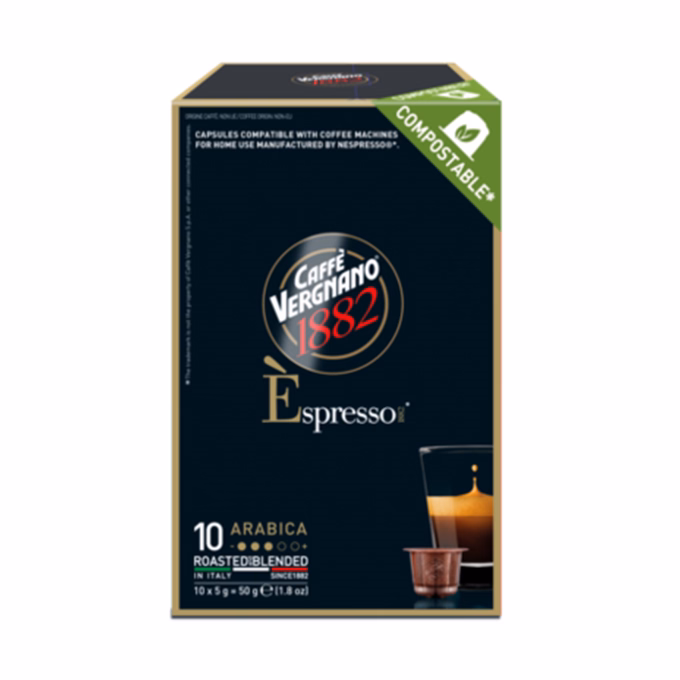 Kávékapszula CAFFÉ VERGNANO Nespresso Arabica 10 kapszula/doboz