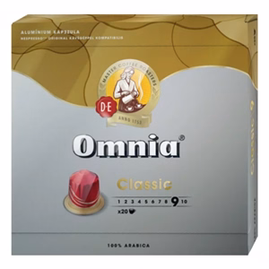 Kávékapszula DOUWE EGBERTS Omnia Nespresso Espresso Classic 20 kapszula/doboz