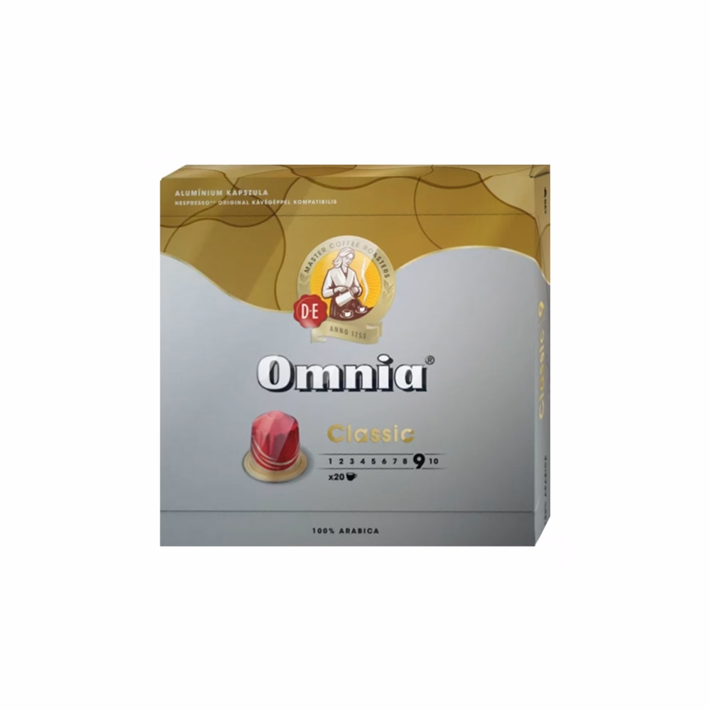 Kávékapszula DOUWE EGBERTS Omnia Nespresso Espresso Classic 20 kapszula/doboz
