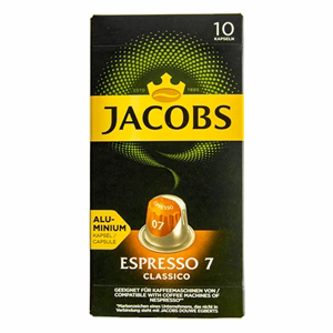 Kávékapszula JACOBS Nespresso Espresso 7 Classico 52 g 10 darab/doboz