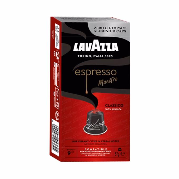 Kávékapszula LAVAZZA Nespresso Espresso Classico 10 kapszula/doboz