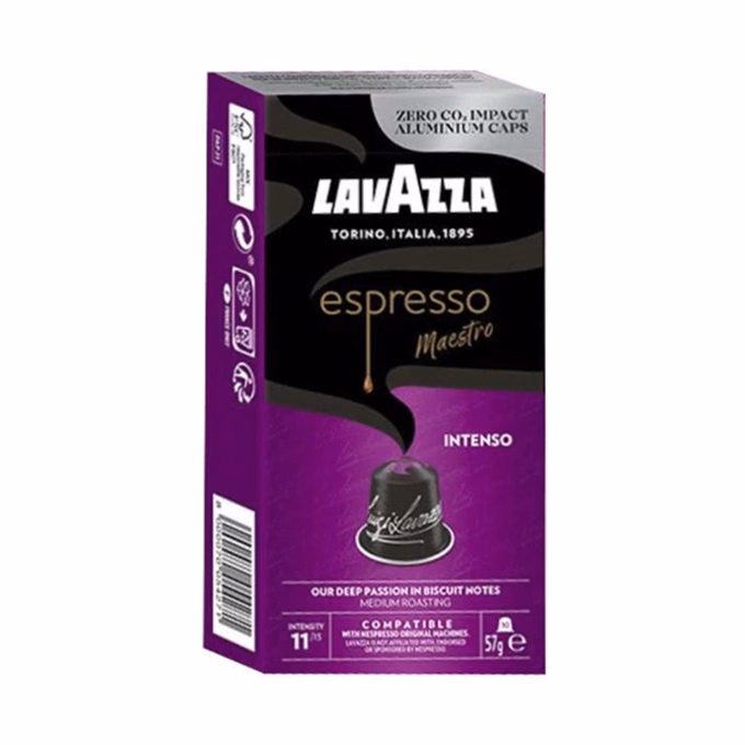 Kávékapszula LAVAZZA Nespresso Espresso Intenso 10 kapszula/doboz