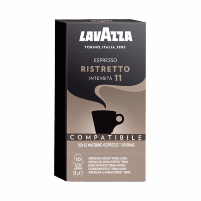 Kávékapszula LAVAZZA Nespresso Espresso Ristretto 10 kapszula/doboz