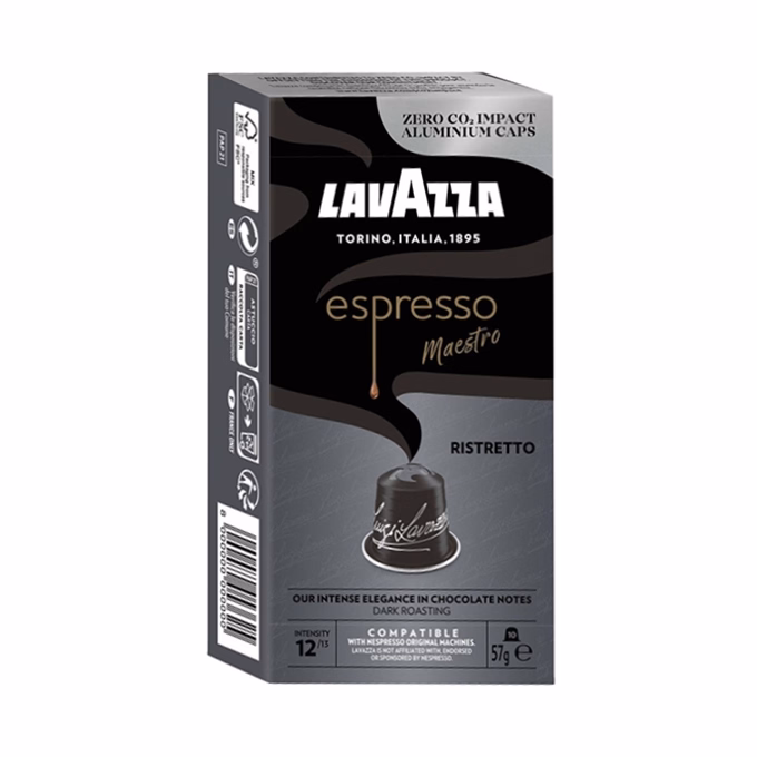 Kávékapszula LAVAZZA Nespresso Espresso Ristretto 10 kapszula/doboz
