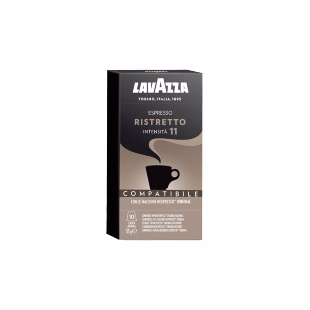 Kávékapszula LAVAZZA Nespresso Espresso Ristretto 10 kapszula/doboz