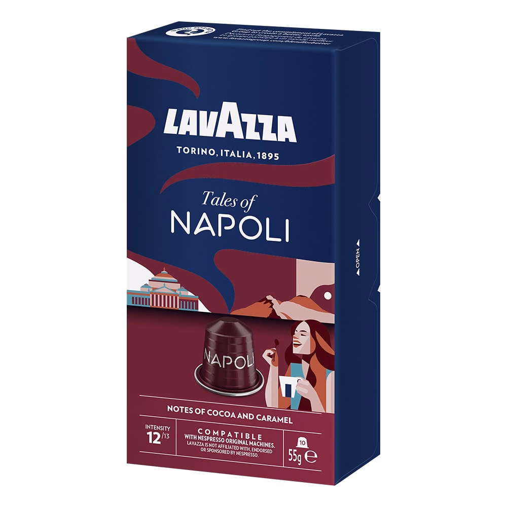 Kávékapszula LAVAZZA Nespresso Napoli 10 kapszula/doboz