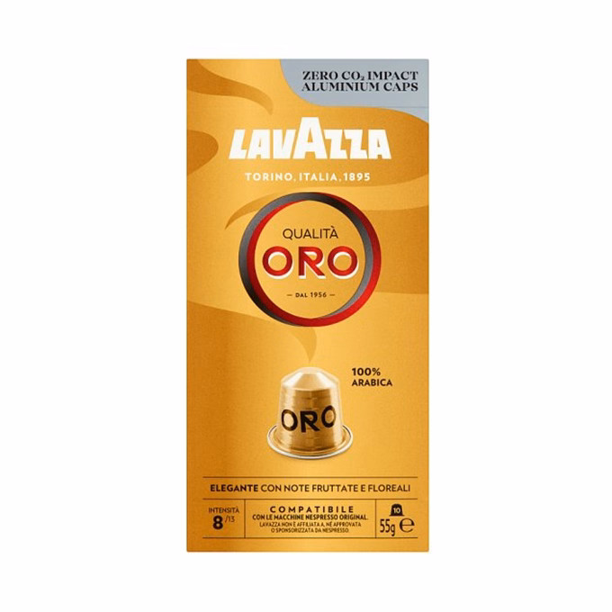Kávékapszula LAVAZZA Nespresso Qualitá Oro 10 kapszula/doboz