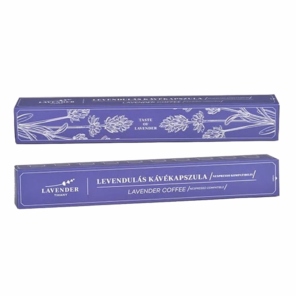 Kávékapszula LAVENDER TIHANY Nespresso levendulás 10 db/doboz