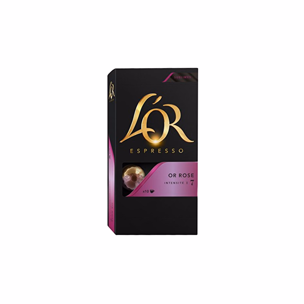 Kávékapszula L`OR Or Rose Nespresso kompatibilis 10 kapszula/doboz