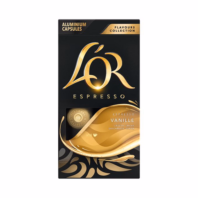 Kávékapszula L`OR Vanille Nespresso kompatibilis 10 kapszula/doboz