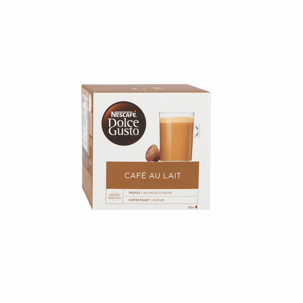 Kávékapszula NESCAFE Dolce Gusto Café au Lait 16 kapszula/doboz Kávékapszula NESCAFE Dolce Gusto Café au Lait 16 kapszula/doboz