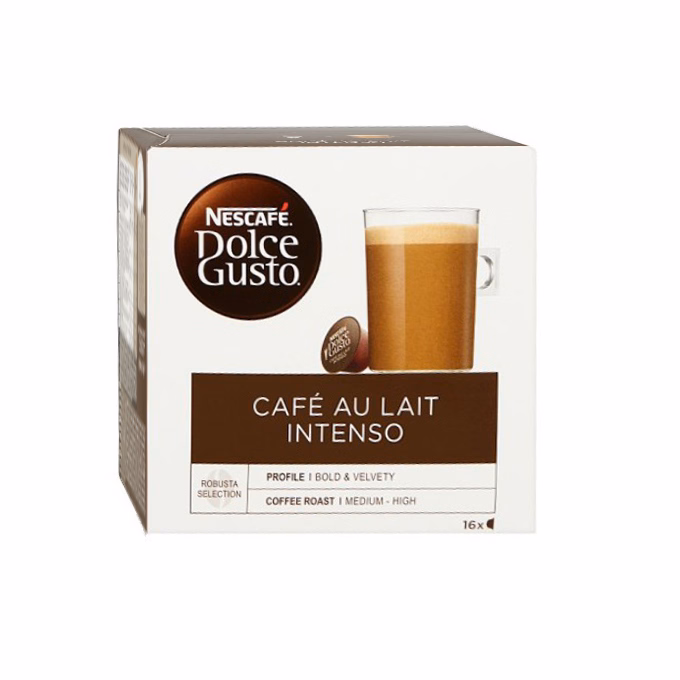 Kávékapszula NESCAFE Dolce Gusto Café au Lait Intenso 16 kapszula/doboz