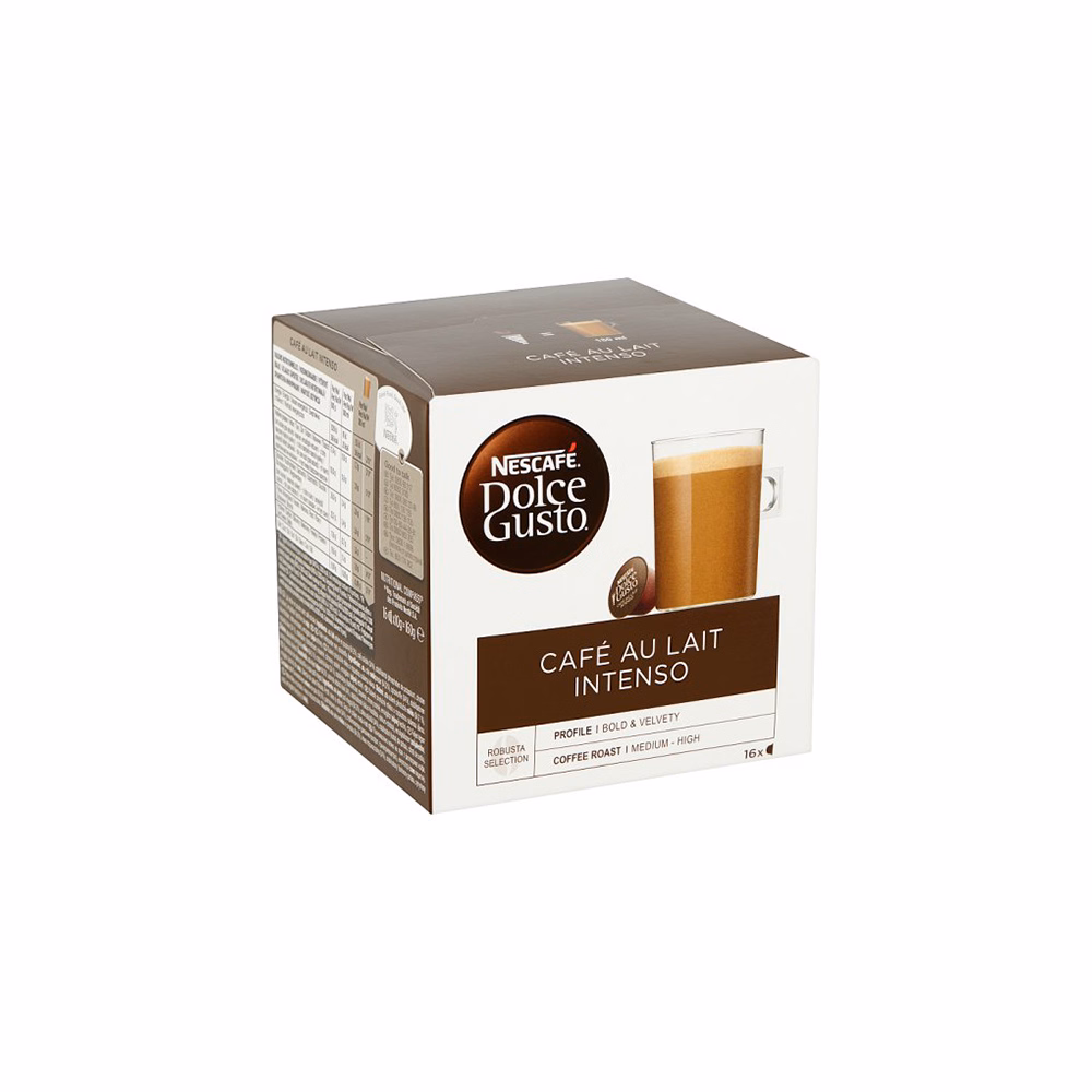 Kávékapszula NESCAFE Dolce Gusto Café au Lait Intenso 16 kapszula/doboz