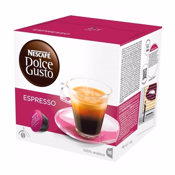 Kávékapszula NESCAFE Dolce Gusto Espresso 16db
